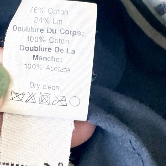 Madewell Striped Linen Blend Blazer - Picture 9 of 12